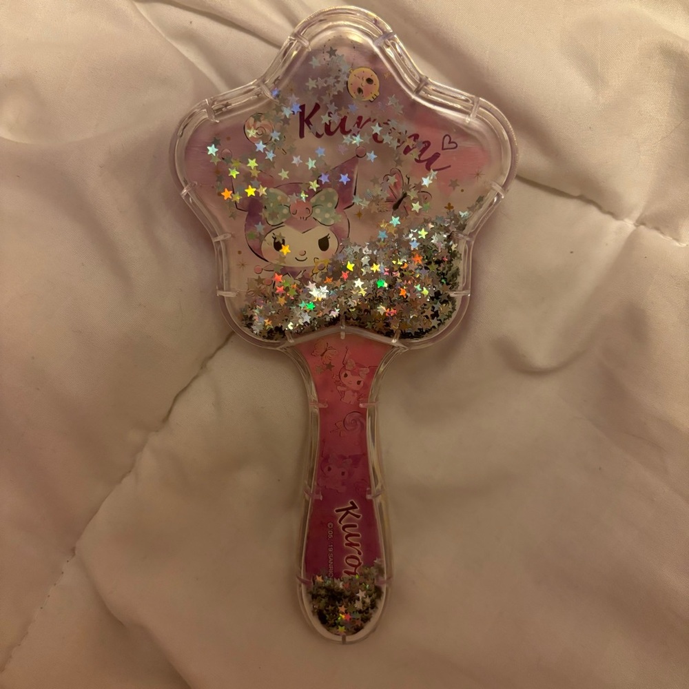 Sanrio Kuromi star shaped hair brush